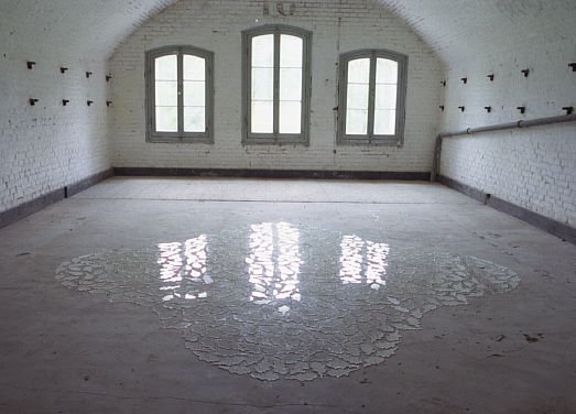 beeldopstelling in fort Sabina