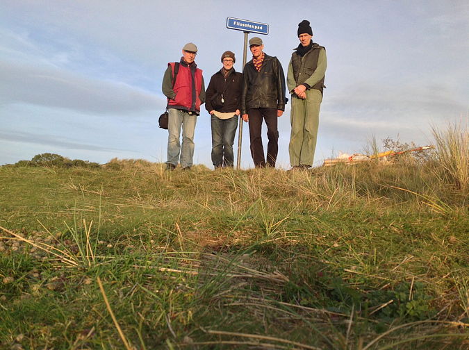 4 filosofen op  Ameland