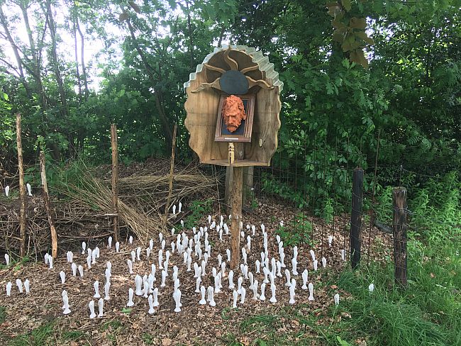 FILOSOFENPAD, KunstEnLandschap 2018 te LONNEKER