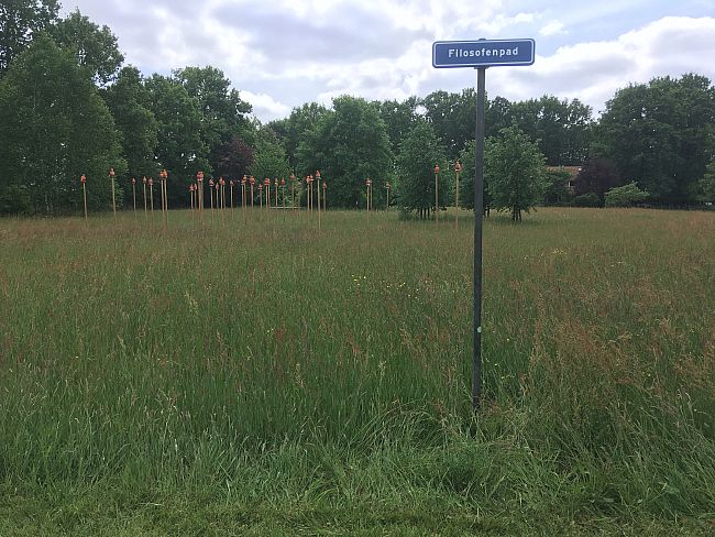 FILOSOFENPAD, KunstEnLandschap 2018 te LONNEKER