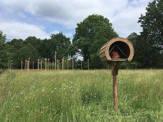 FILOSOFENPAD, KunstEnLandschap 2018 te LONNEKER