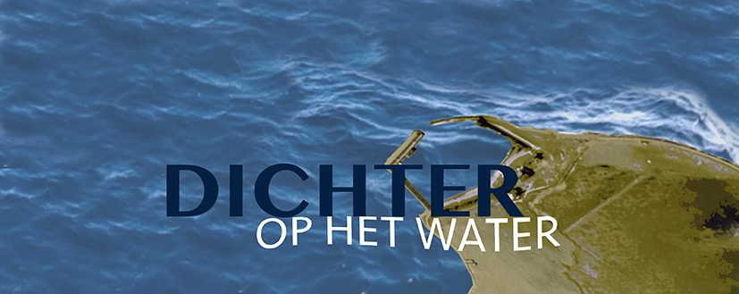 banner-Dichter op het water